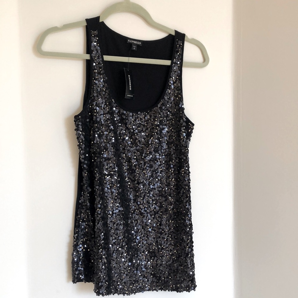 New Express Sequined Tank